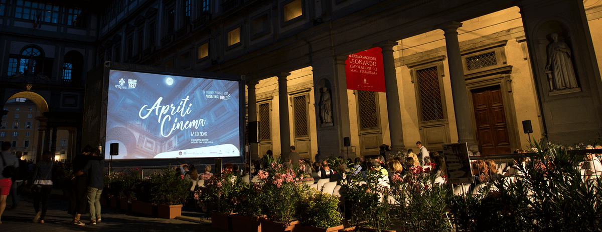 open-air cinema in florence